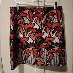 Unique and Interesting Rooster Chicken Animal Skirt